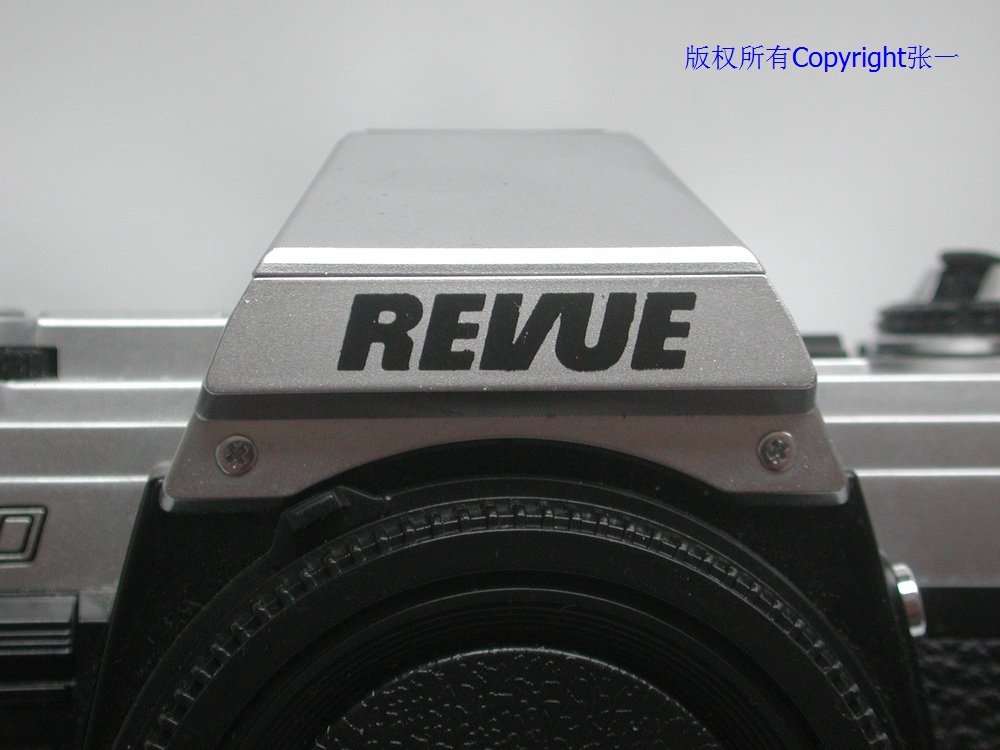 由中国海鸥DF-300贴牌而来的德国RevueDF-300单反照相机！