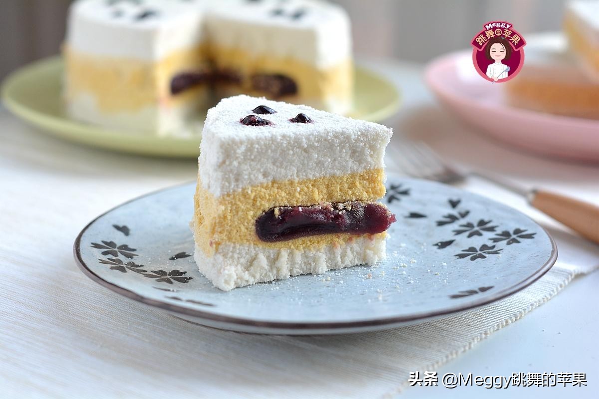 香甜松软小米糕不用烤箱不揉面,怎么蒸大米发糕不粘锅