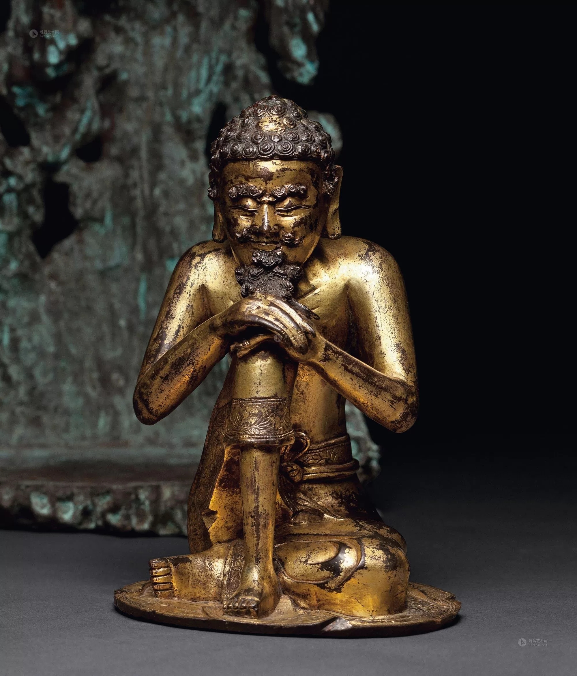 铜鎏金佛造像断代特征,古代金铜佛造像欣赏