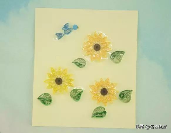 幼儿园向日葵绘本手工制作简单的,向日葵手工diy图片大全大图