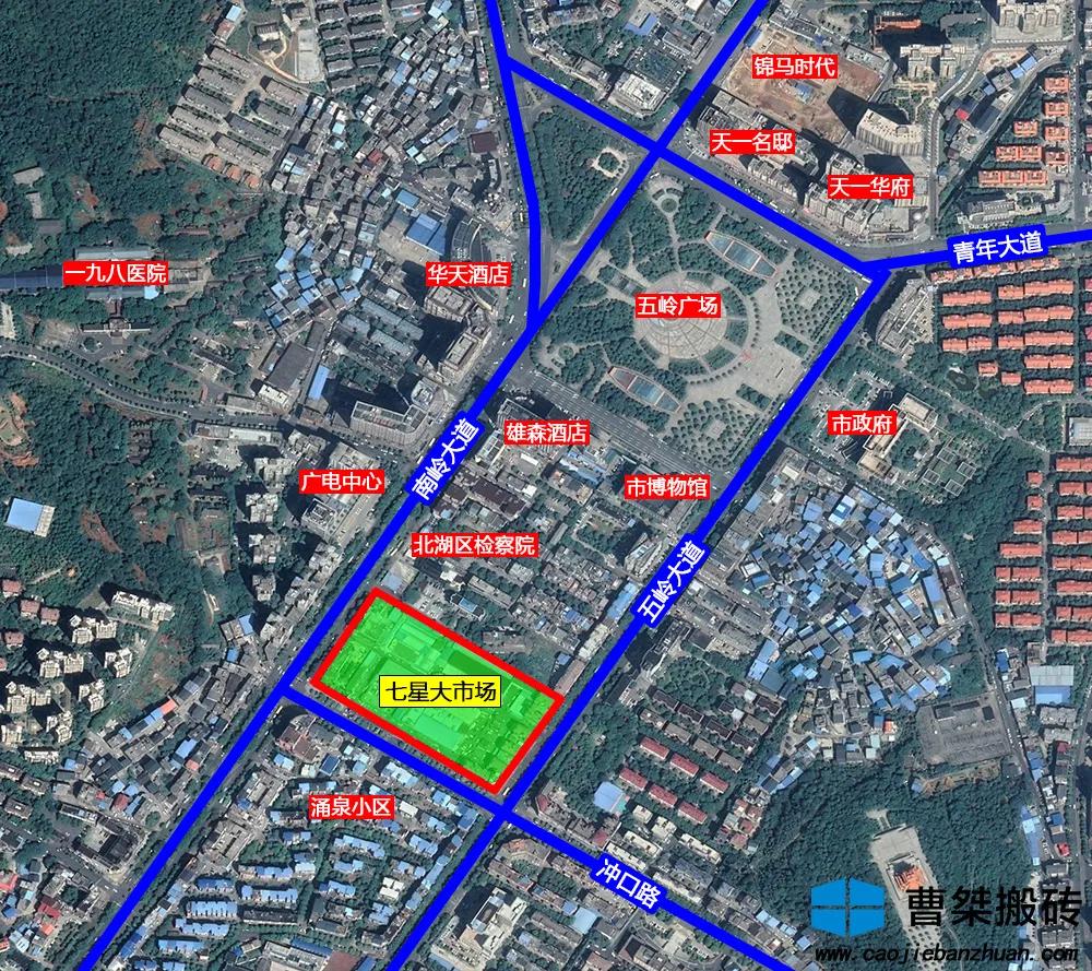 郴州七星大市场视频,郴州七星大市场搬哪了