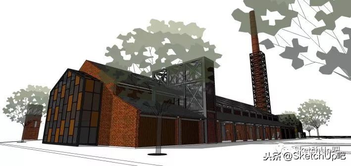 su建模还原照片,su建模自动赋予新材质