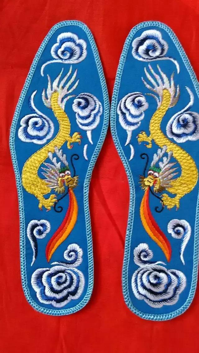 刺绣鞋垫图案大全详细图,惊艳绝伦刺绣鞋垫欣赏