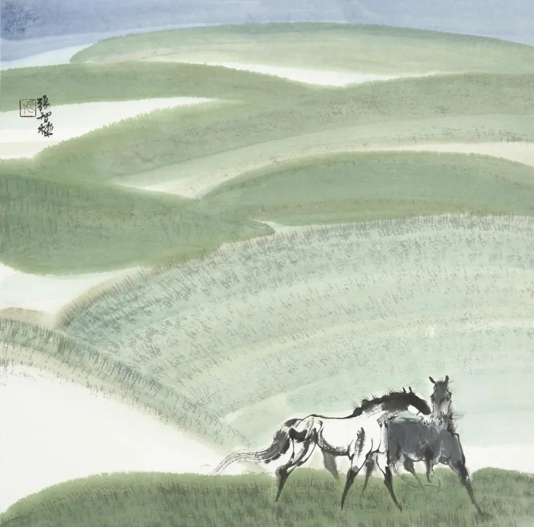 张智棟“网上云画册”《大美至简天马逐梦宝马系列集邮典藏卷》