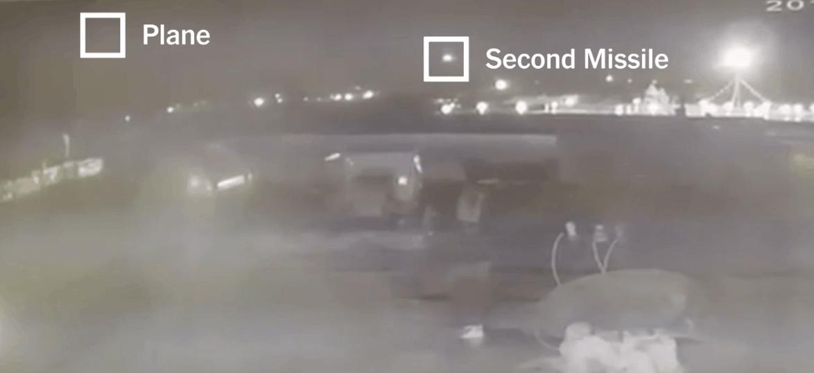 伊朗导弹击落客机最新视频：2枚导弹30秒内先后发射，击中致176死