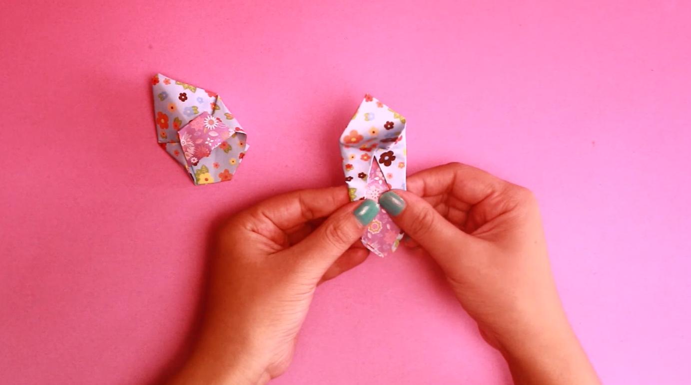 不用剪刀不用胶折纸做自行车,不用胶带不用胶水就能做出高跟鞋