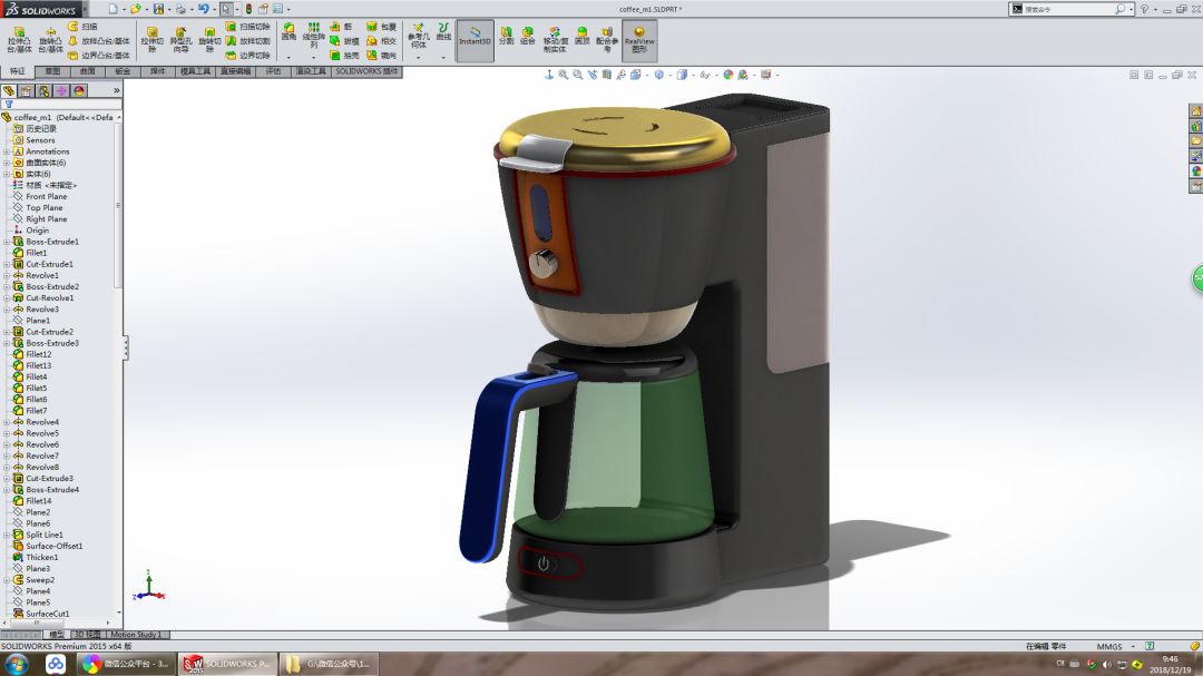 2018年12月图形汇总包含：打结的绳子、铁箍杯子、曲面五管连接