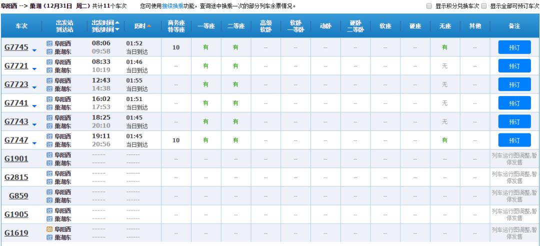 阜阳高铁春运时间表,阜阳西站春运增开列车