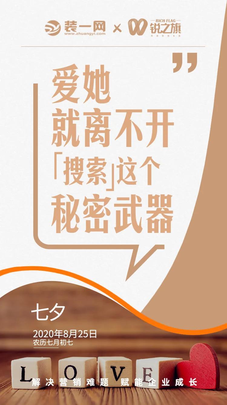 锐之旗七夕与五大品牌互动，是要出圈吗？