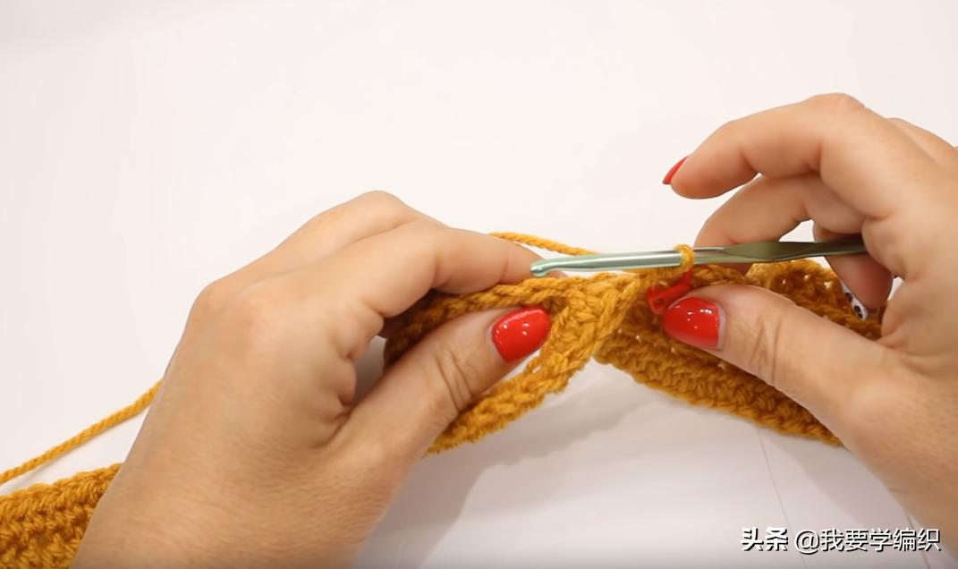 男士织围脖的花样方法,围脖织法男