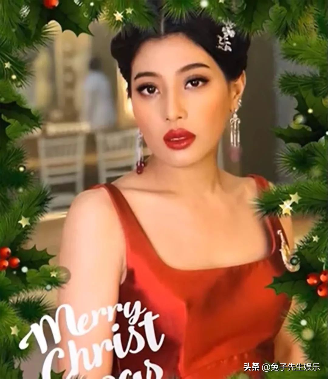 泰国公主的新年贺卡,泰国王室公主新年贺卡