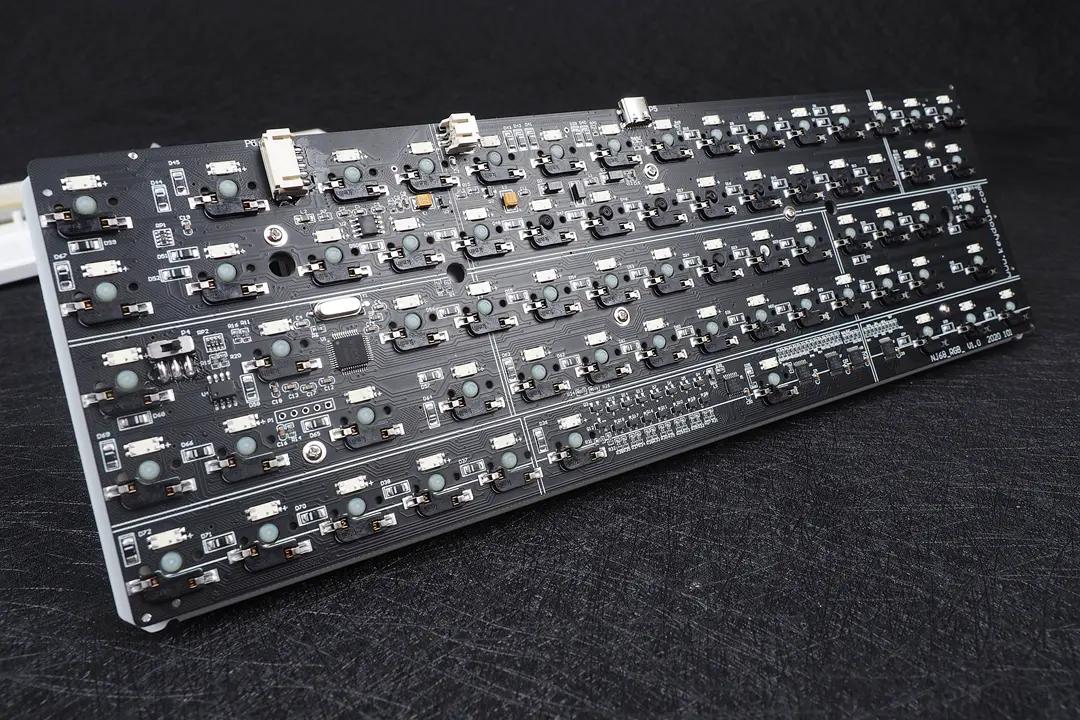 nj68机械键盘拆解,keydousnj81键盘评测