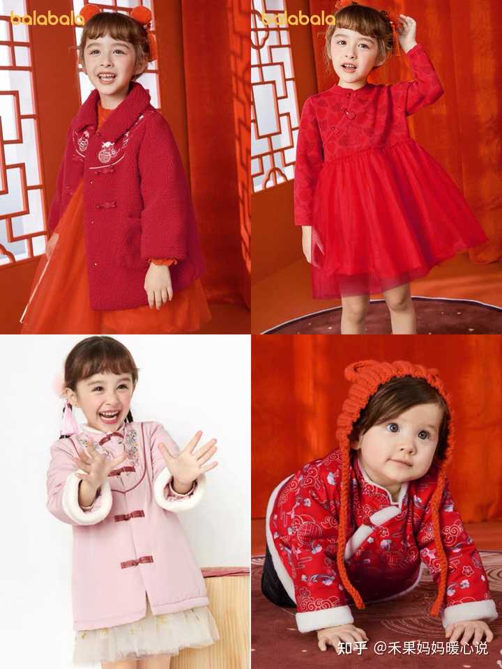 童装女童6-12岁拜年服洋气,2023年最流行的衣服童装