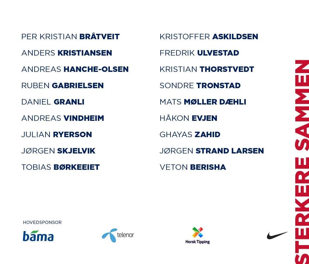 足坛情报：挪威全员隔离、冰岛主帅告别、波兰将帅不和疑内讧