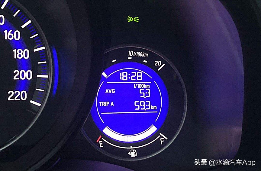 看油耗表的正确方法图解,看油耗怎么算一公里多少钱