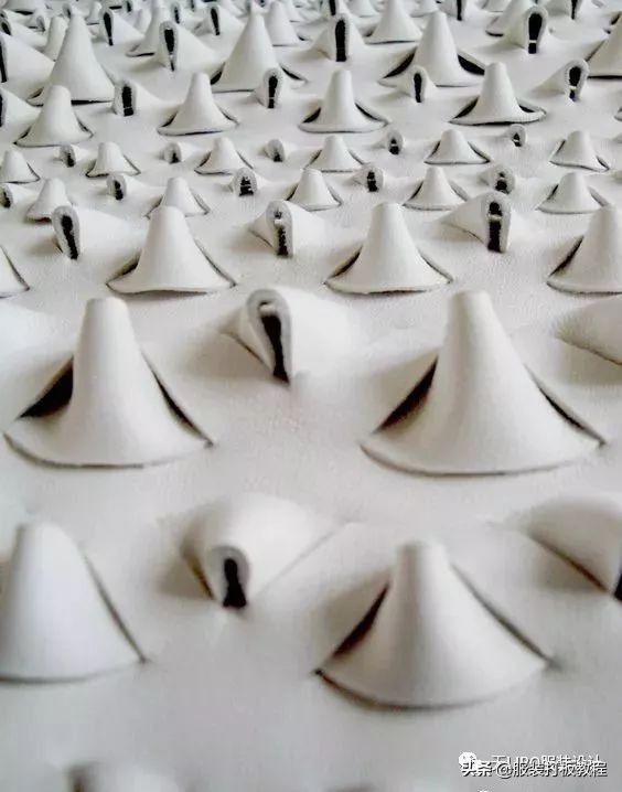 创意面料服装设计案例,服装面料肌理画图教程