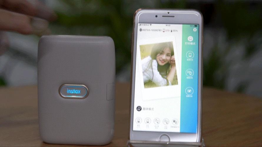 富士instaxminievo可打印,富士instaxminilink2测评