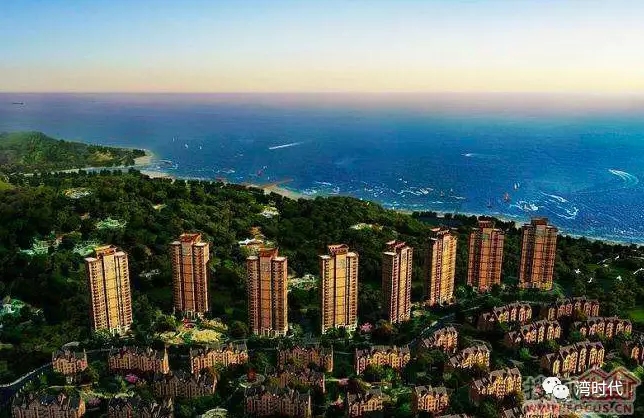 红星海世界观郡墅二号,小窑湾依山海国际社区打造