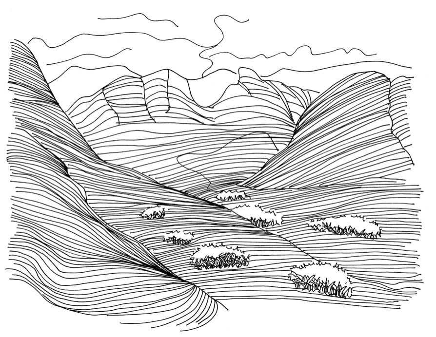 石头画零基础入门教程,一步一步教你画石头