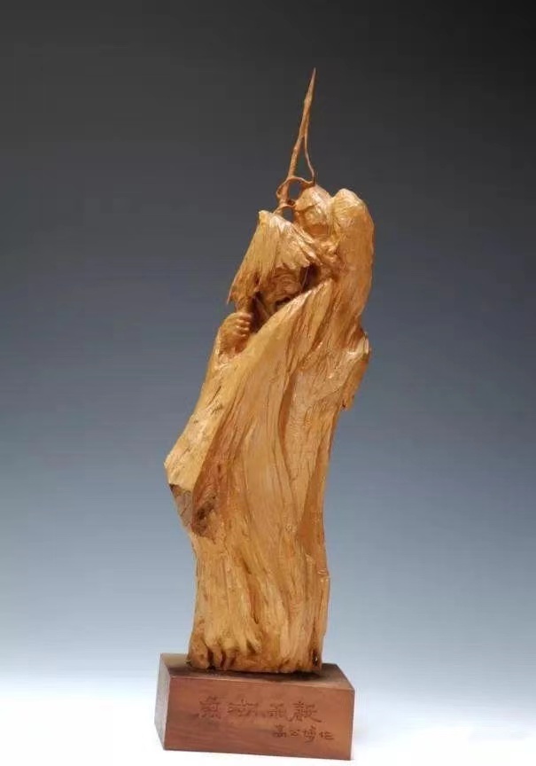 气势磅礴的木雕,国宝级的黄杨木雕