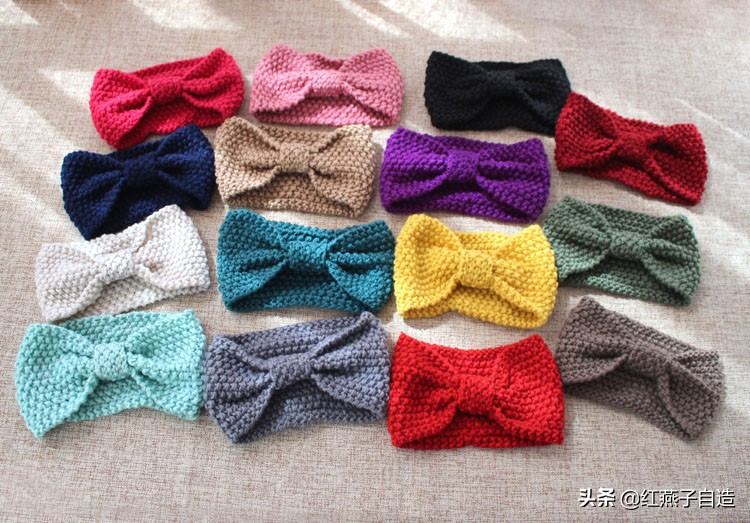 手工编织小饰品星黛露,纯色编织小饰品