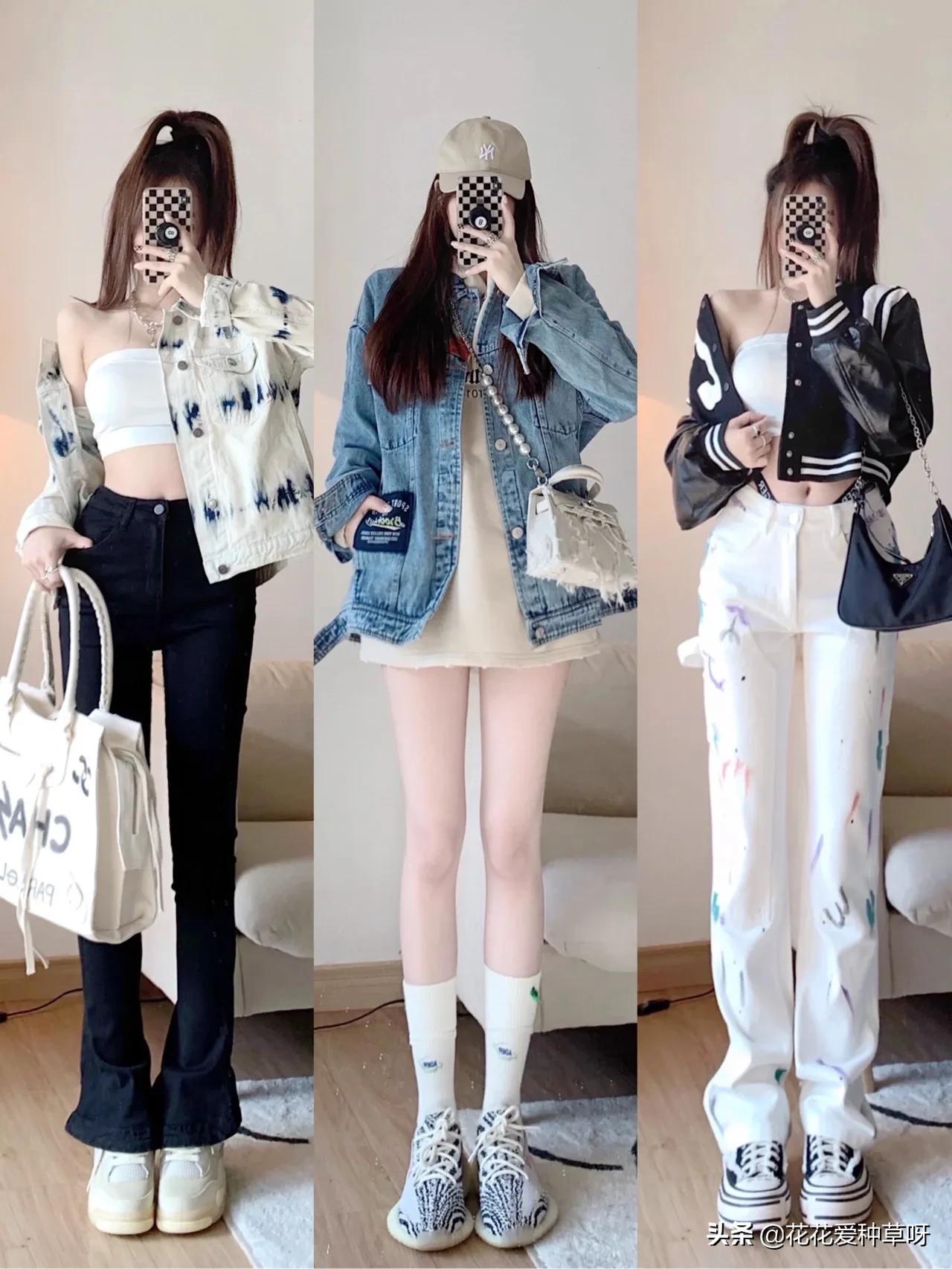 韩系初秋学院风休闲穿搭,初秋高级感穿搭韩系学院