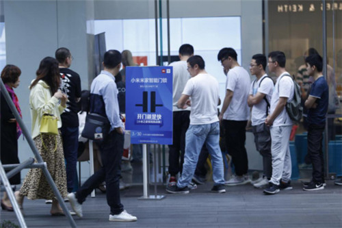 米家智能锁开门,米家智能门锁开锁