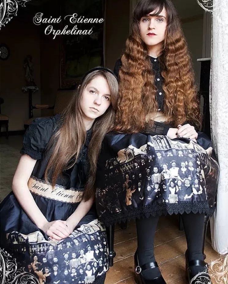 洛丽塔复古洋装,法式洋装洛丽塔