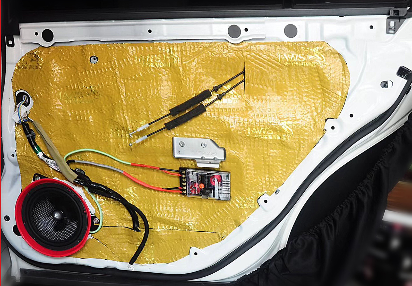 英菲尼迪q50l无损升级阿尔派音响,英菲尼迪q50l音响改后主动降噪