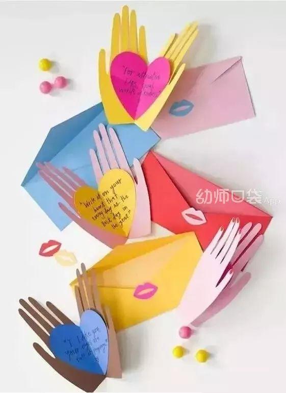 6-12岁手工制作三八妇女节贺卡,5-6岁大班创意手工三八妇女节