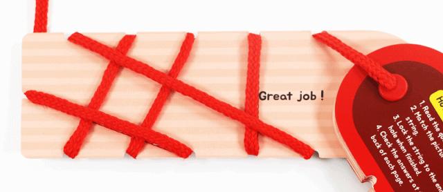 绳子幼儿创意课程,绳子书儿童