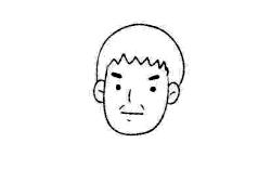 爸爸照片卡通形象,卡通爸爸怎么画简单又好看