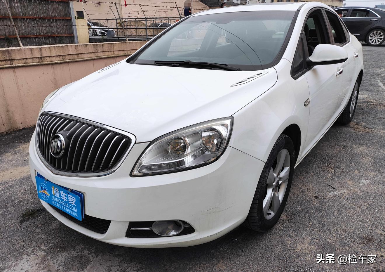 东北客户异地委托检测别克英朗，车尾焊接不敢买，客户：怕冻掉了