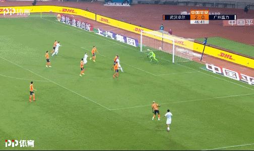 武汉卓尔|刘云黄金左脚梅开二度“双杀”富力稳居第六