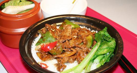 广东美食鳗鱼煲仔饭,广东电饭锅煲仔饭