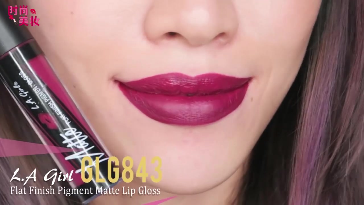 lagirl蜜桃豆沙眼影教程,lagirl眼影黑黄皮日常画法469