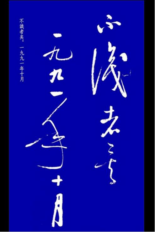 启功草书字帖欣赏,启功行书字帖欣赏大全