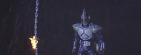 假面骑士的帅气的动作,假面骑士faiz20周年剧场版龙骑