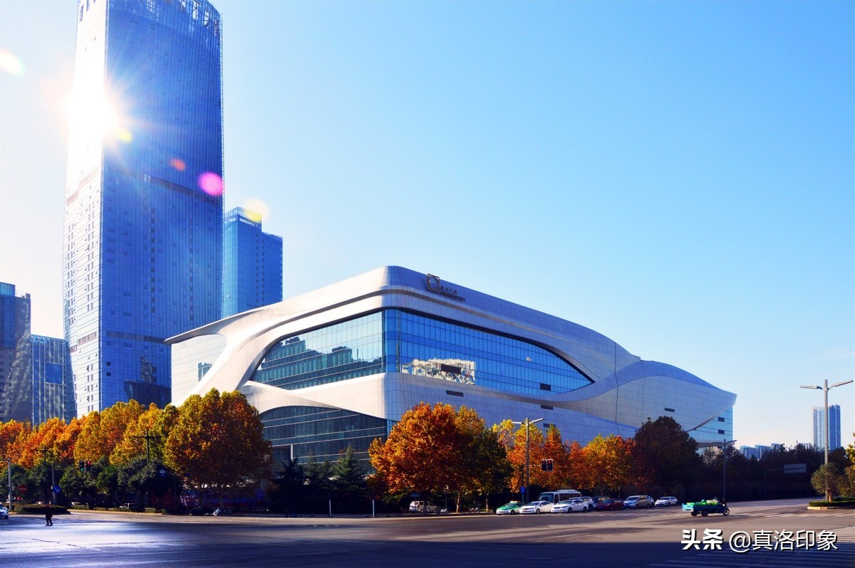 洛阳正大广场全景图,洛阳正大文化广场