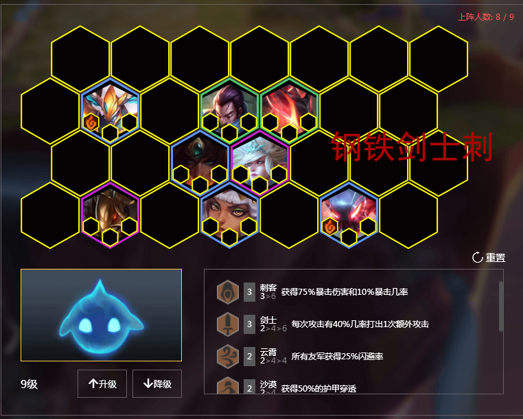 lol云顶之弈蓝银霸王枪,lol云顶之弈现版本最强阵容决斗