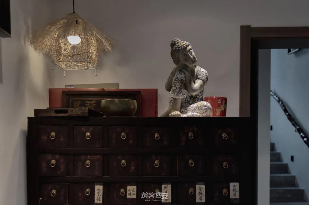 竹影/风和/雀动/人来，西安两座别墅改造的「雀笙」茶宿