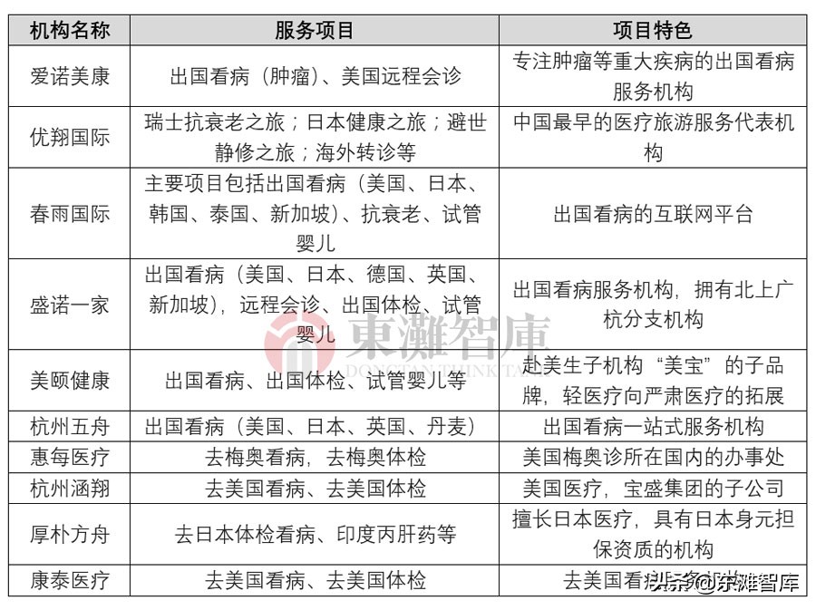 中国大健康服务行业格局分析,健康服务行业有哪些项目