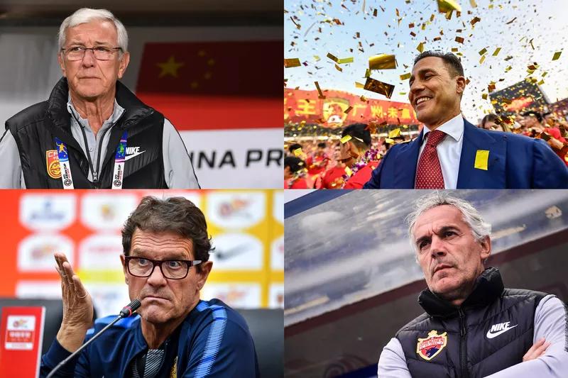 世界足球历史教练排行榜里皮,里皮带领中国国足各球员简历