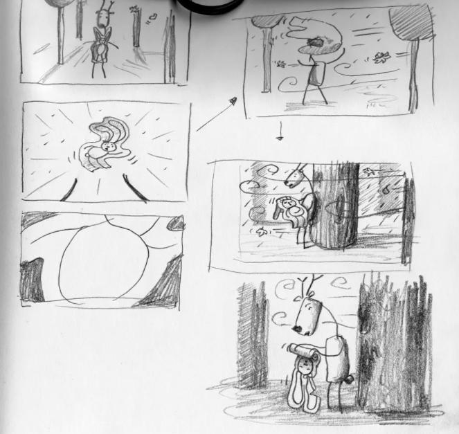 创意定格动画螃蟹和小鱼,创意手绘定格动画推荐