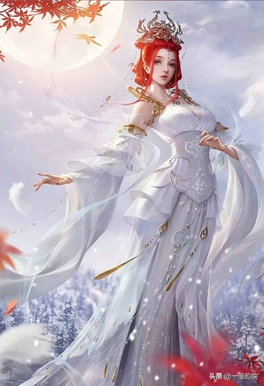 国漫崛起古风黄衣女神,国漫崛起古风美少女图片鉴赏