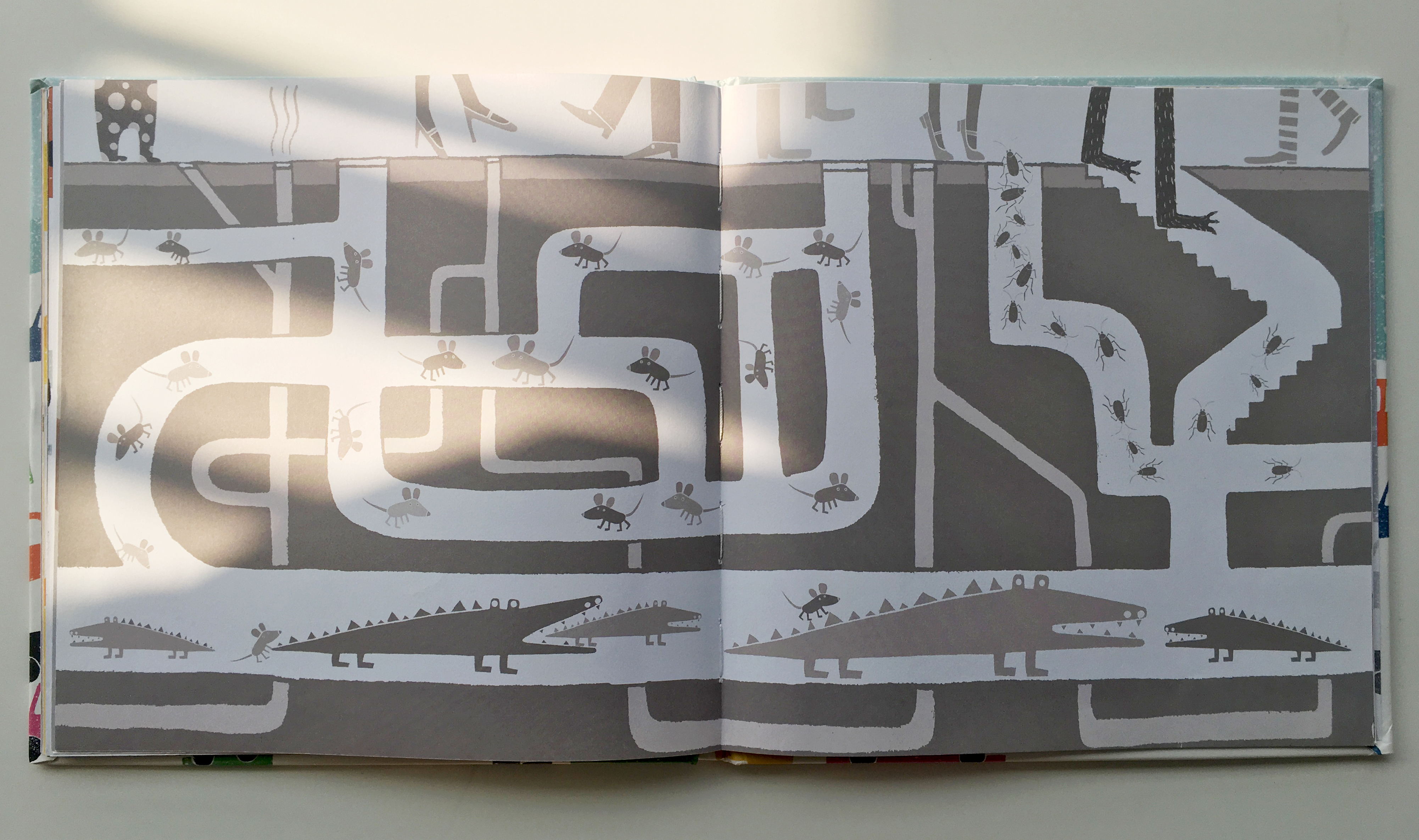 颜色的儿童绘本,我的城市绘本故事