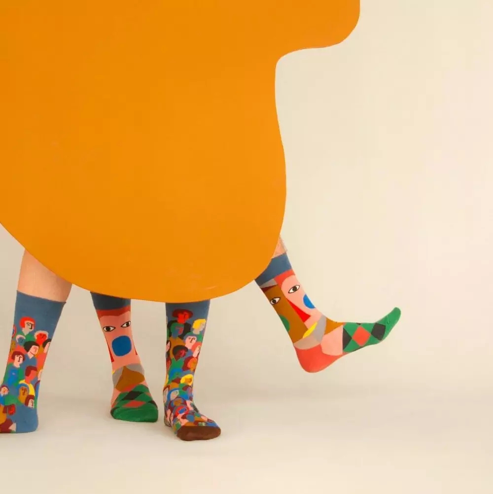 优雅气质花纹蕾丝船袜 (亚洲民族复古风短棉袜)