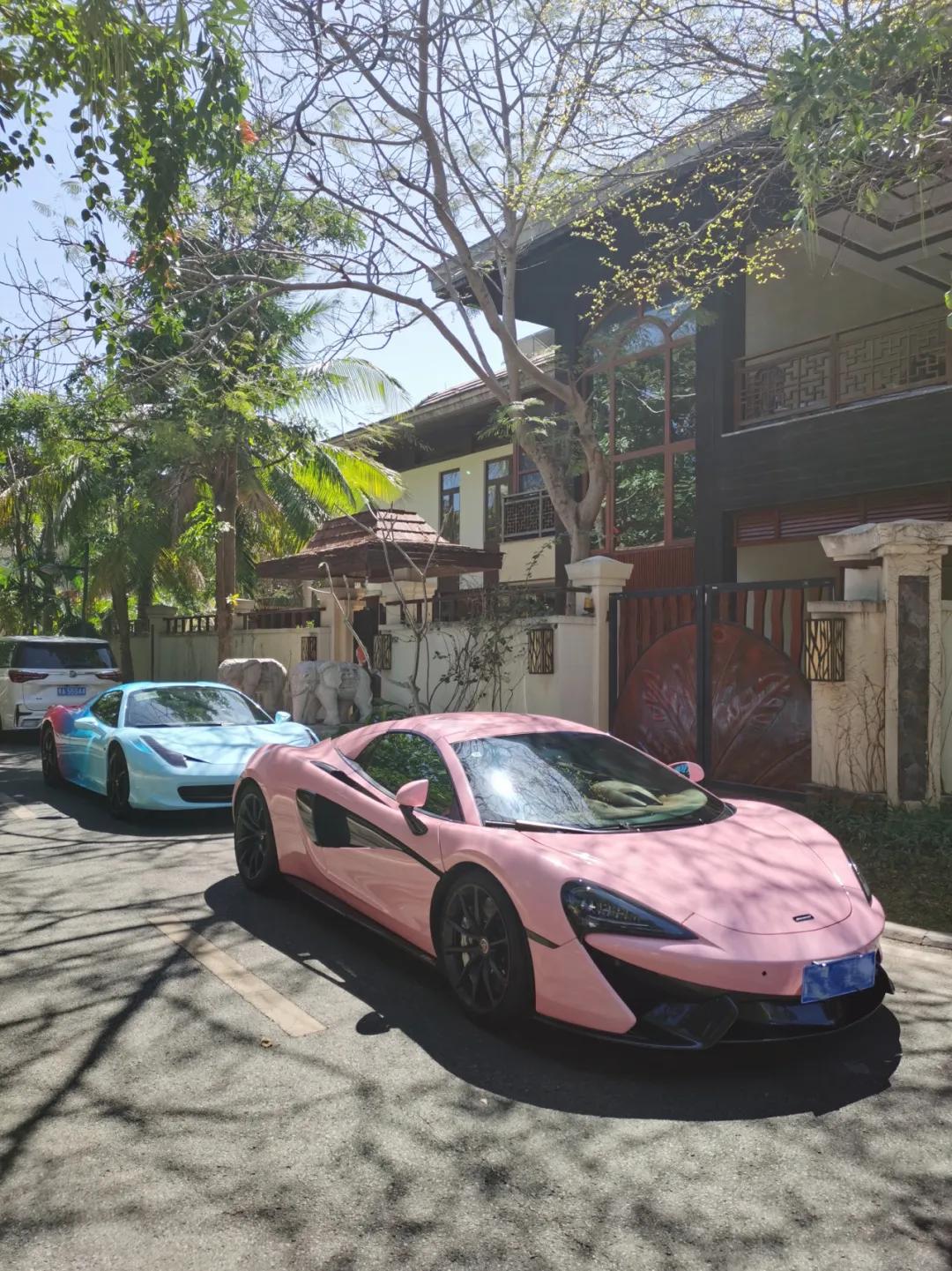 迈凯伦720s自驾游,三亚租车迈凯伦600