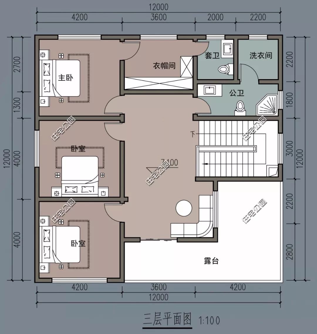 六款农村自建房户型推荐,农村盖房选这10套户型就够了