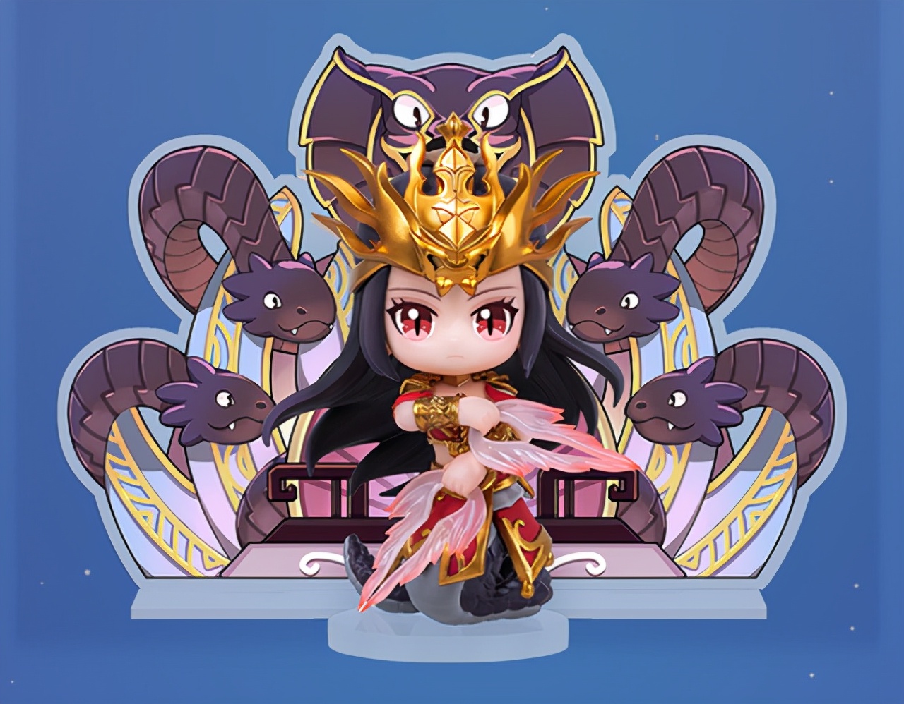 斗破：美杜莎Q版手办来袭，超高颜值，形象逼真，关键价格低廉